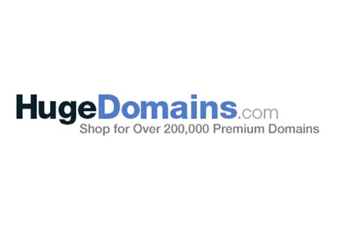 HugeDomains logo